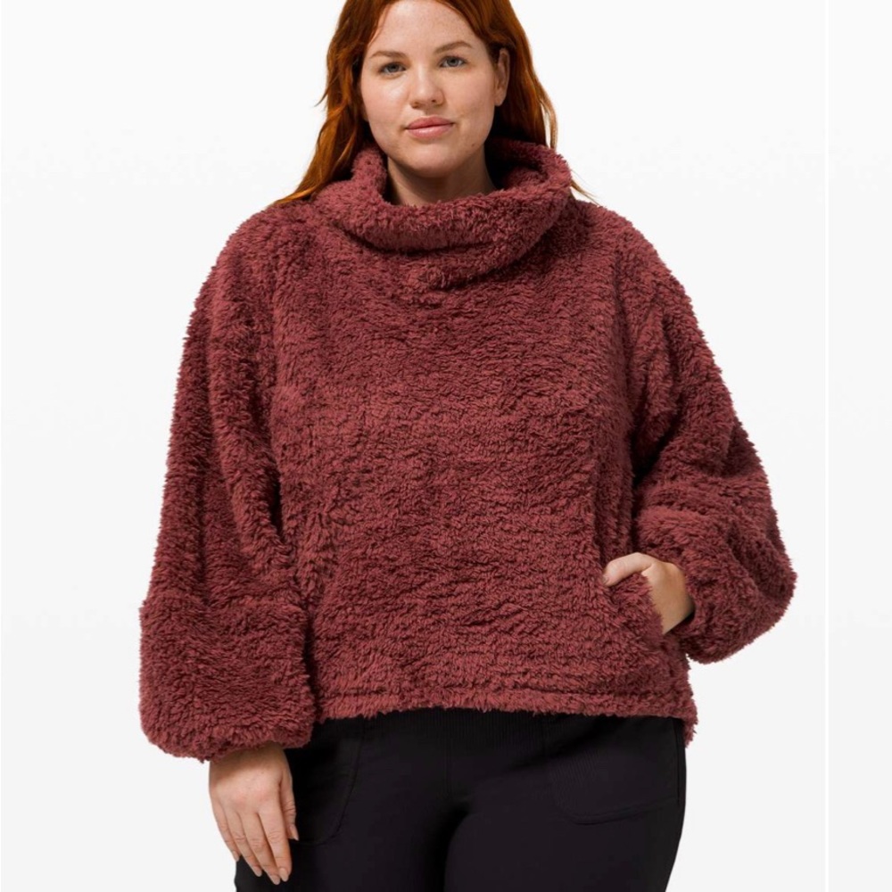 Lululemon Warm Restore Pull Over Sherpa - XS/S - Savannah